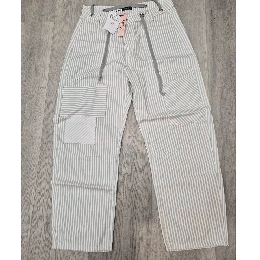 NWT Micas Striped Pants Size Large